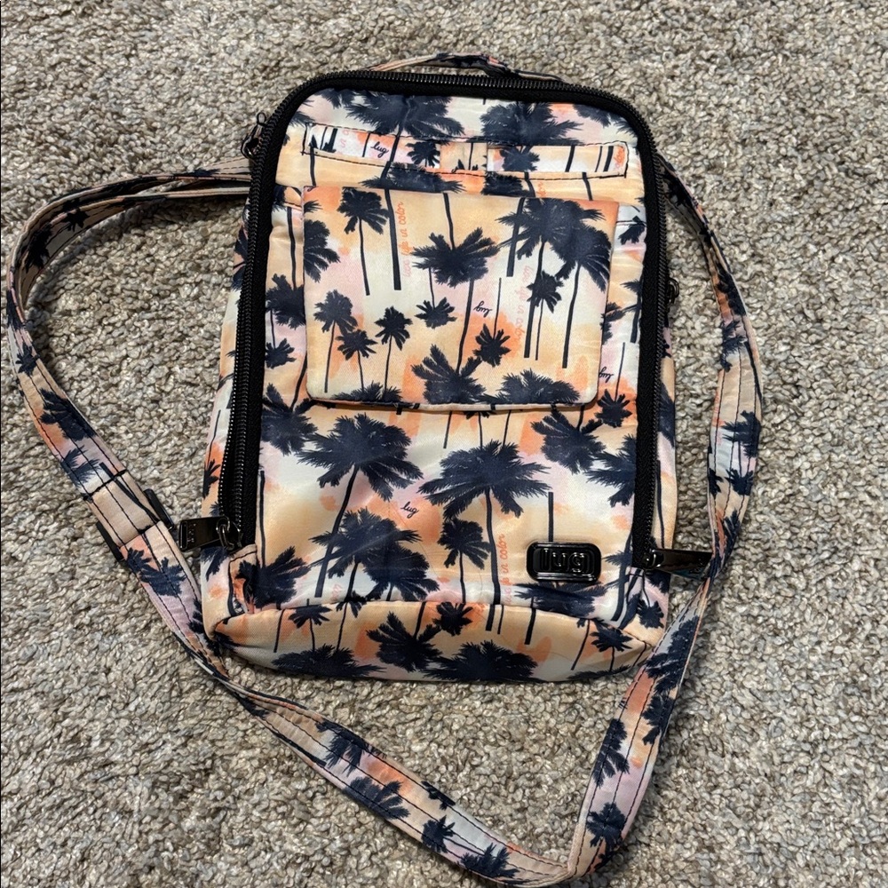 Lug Pitter Patter Chevron Patterned Women's Crossbody Bag